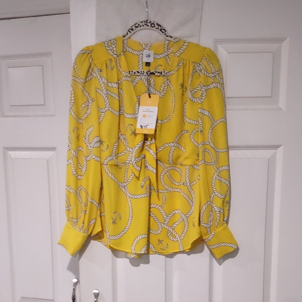 cabi 5707 Reef Knot Blouse size small NWT Stylist Sample